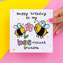 My Bee Rilliant Grandma Birthday Card, thumbnail 1 of 2