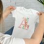 Woodland Animal Personalised Babygrow, thumbnail 1 of 3