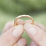 Solid Gold Halo Stacking Ring Set, thumbnail 4 of 6