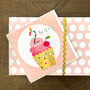 Cupcake 2nd Birthday Card, thumbnail 1 of 5