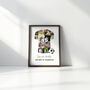 Personalised Football Shirt Photo Print For Dad, thumbnail 6 of 6