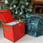 Christmas Bauble Decoration And Tree Storage Bag Pack, thumbnail 1 of 9