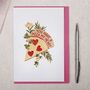 Funny Valentines Day Card You Have A Pizza My Heart, thumbnail 1 of 2