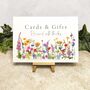 Wildflower Cards And Gifts Wedding Sign, thumbnail 2 of 2