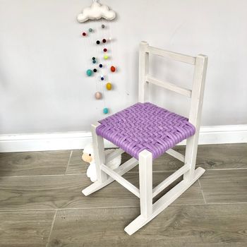 Hand Woven Children's Nursery Chairs, 10 of 12