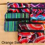Hand Printed Coin Purse Boho Hippie Wallet, thumbnail 4 of 11