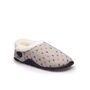 Olivia Grey Spotty Women's Slippers Indoor/Garden Shoes, thumbnail 5 of 6