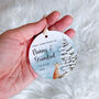 Nanny And Grandad Personalised First Christmas Ornament, thumbnail 6 of 7