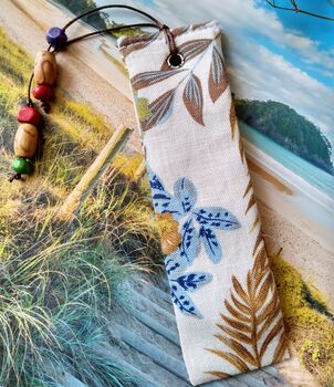 Floral Linen Bookmark, 10 of 11