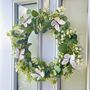 Large Summer Wreath With Butterflies, thumbnail 1 of 6