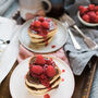 Chocolate And Raspberry Heart Pancake Baking Kit, thumbnail 3 of 6