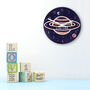 Personalised Out Of This World Space Wall Clock, thumbnail 2 of 10
