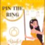 Pin The Ring Bridal/Engagement Game, thumbnail 1 of 7