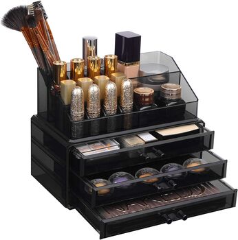 Six Drawers Acrylic Cosmetic Makeup Display Organiser, 9 of 12