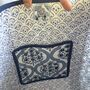 Block Print Quilted Tote Bag, Indian Print Handbag, thumbnail 4 of 11
