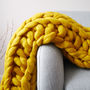 Digby Chunky Hand Knitted Throw, thumbnail 7 of 8