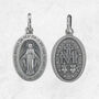 Personalised Oxidised Miraculous Medal Necklace, thumbnail 6 of 12