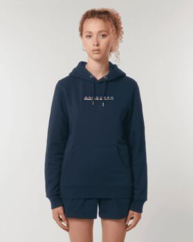 Custom Trip Organic Cotton Unisex Hoodie, 6 of 10