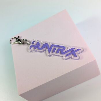 Huntr/X Kpop Demon Hunters Keyring Acrylic, Kpop Anime, 5 of 5