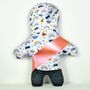 New Big Sister Butterfly Hoodie Personalised Mini Me® Doll, thumbnail 2 of 2