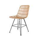 Rattan Dining Chair In Two Colours By Out There Interiors
