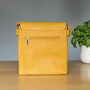 Cross Body Bag With Tassel In Yellow, thumbnail 2 of 2