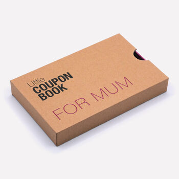 Little Coupon Book For Mum | Mother's Day Love Vouchers, 4 of 6