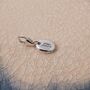 Pebble Personalised Solid Silver Charm, thumbnail 6 of 12