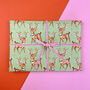 Christmas Reindeer Gift Wrap, thumbnail 2 of 4