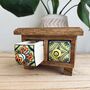 Handmade Two X Drawer Mini Ceramic Jewellery Box Chest, thumbnail 4 of 12
