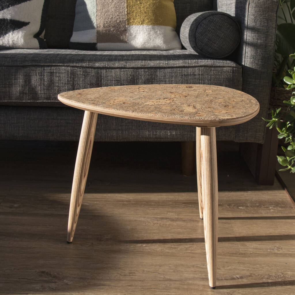 Pebble Side Table | Natural Cork, 1 of 7