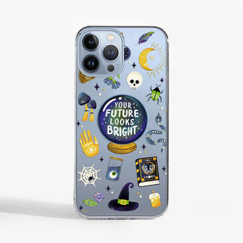 'Your Future Looks Bright'. Halloween Phone Case, 4 of 5