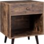 Bedside Nightstand With Drawer And Open Compartment, thumbnail 6 of 6