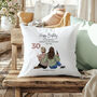 Personalised 30th Birthday Cushion For Friend, thumbnail 1 of 7