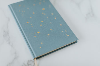 Starry Lined Notebook/ Personalised Notebook/Gift, 6 of 10