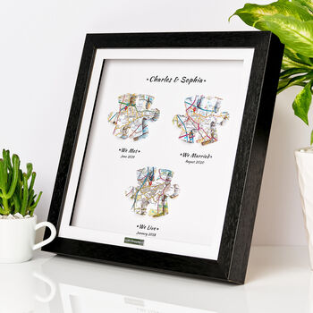 Personalised 3D Jigsaw Map Valentines Day Gift For Boyfriend, Girlfriend Or Couples, 5 of 12