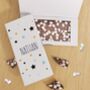 Stars Personalised Chocolate Gift Card, thumbnail 1 of 4