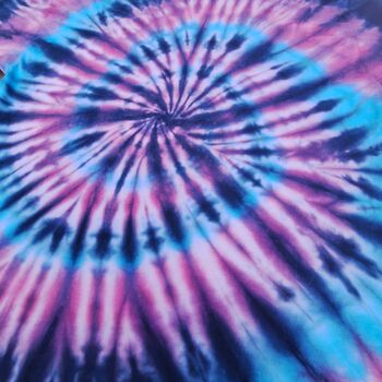 Adults Spiral Tie Dye Tshirt, 10 of 12