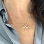 Beaded Special Number Infinity Necklace, thumbnail 1 of 4