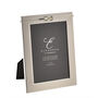 Personalised Love Knot Silver Plated Frame – 5x7, thumbnail 6 of 6
