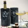 Personalised Wedding Marble Wine Cooler, thumbnail 2 of 5