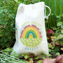 Personalised 'Spring Rainbow' Easter Gift Bag With Seeds, thumbnail 1 of 2