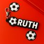 Personalised Football Fan Keychain, thumbnail 1 of 3