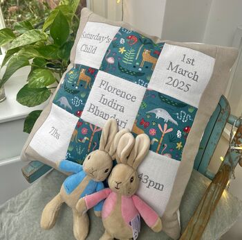 Rainforest Animals Memory Cushion, 3 of 9