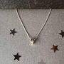 Sweetheart Word Necklace In Sterling Silve, thumbnail 1 of 3