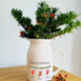 Christmas Stockings Ceramic Vase, thumbnail 1 of 5