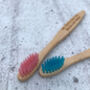 Personalised Childs Bamboo Toothbrush, thumbnail 1 of 3