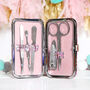 Glitter Nail Care Manicure Set In Case, thumbnail 2 of 2