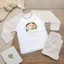 Personalised Kids Wake Up Birthday Safari Rainbow Pyjamas, thumbnail 1 of 2