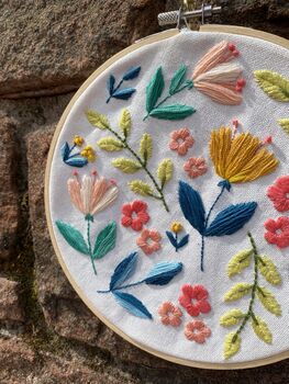 Citrus Blooms Embroidery Kit, 3 of 6